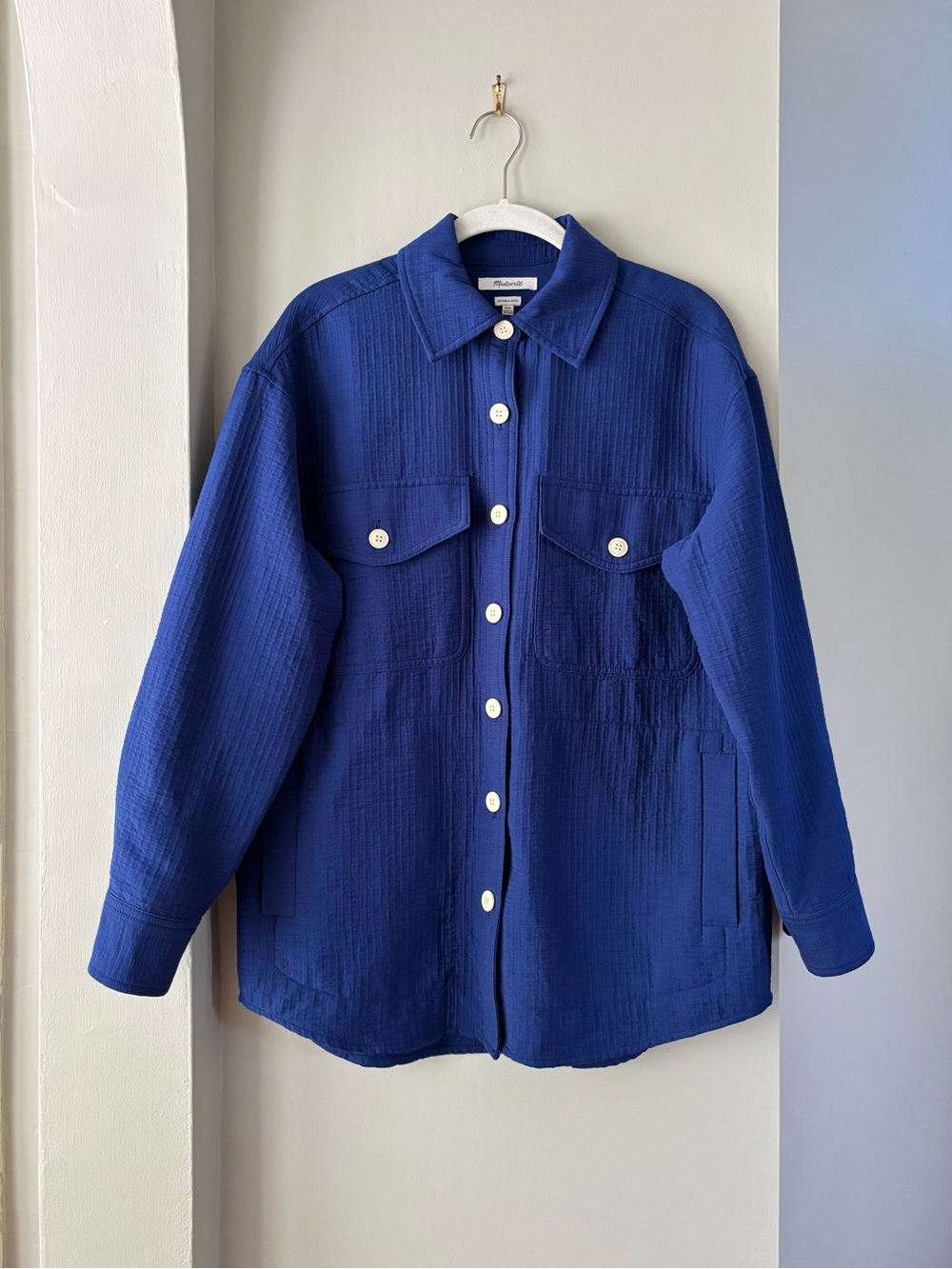 The Superoversized Shirt Jacket, size XS